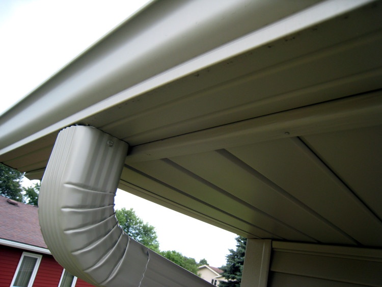 Gutter and downspout